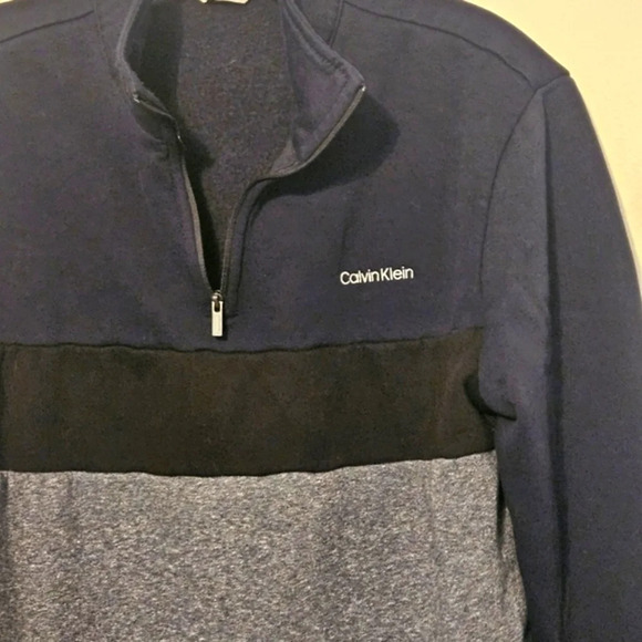 Calvin Klein Mens quarter zip pullover - Picture 4 of 9